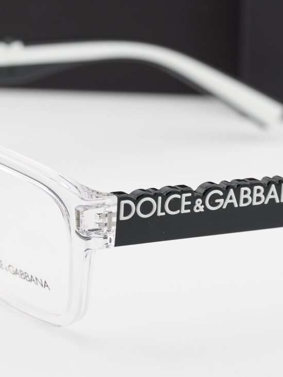 Dolce & Gabbana DG5112 3133 Rectangle Eyeglasses 55mm - Transparent main image 8